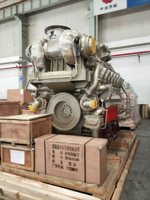 Tipo de salida de corriente continua 1000kw Jichai H16V190 Modelo de motor de generador de gas natural a precio competitivo