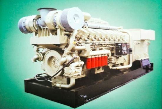 1500kw Bajo ruido H12V190zl Jichai 6000 serie generador diesel Conjunto de cuatro tiempos