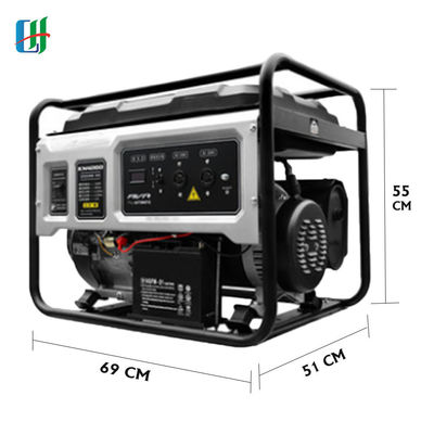 Generador de gasolina estándar de 5-10kW para el hogar pequeño y respetuoso con el medio ambiente