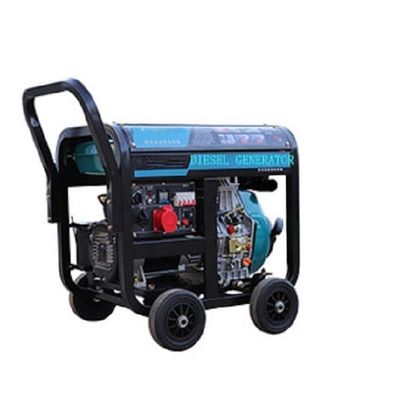 Tipo de remolque Conjunto de generador portátil diesel de 10 kW con diseño silencioso y amplia aplicación