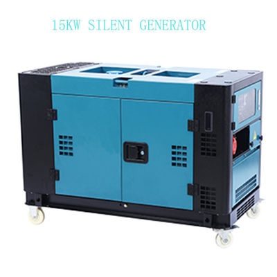 12kw/13kw/15kw/20kw Generador diesel silencioso pequeño para el hogar de voltaje nominal 220V/220V 380V