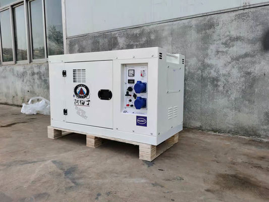 Generador de gas natural de 6kw 4 cilindros refrigerado por agua Genset portátil con estándar