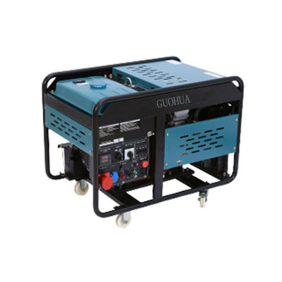 Generador de gas natural de 6kw 4 cilindros refrigerado por agua Genset portátil con estándar