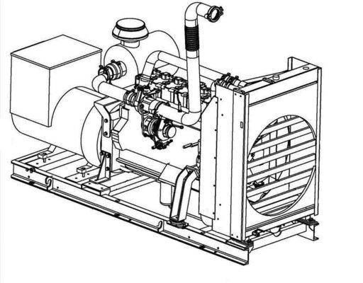 Certificado Jinan Fuqiang 200kw generador de gas natural Sinotruk con servicio post-venta