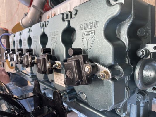 Sinotruk Jinan Fuqiang Power 200kw Generador de gas natural T12 con solicitud personalizada