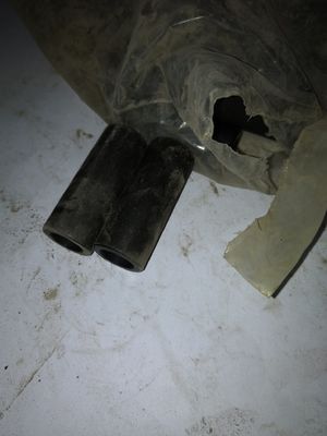 Componente de tubería de escape con material de hierro y certificación CE