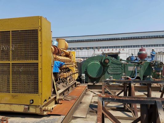 1000 bomba de lodo con motor diesel Chidong y convertidor Certificación ISO 9001 2000