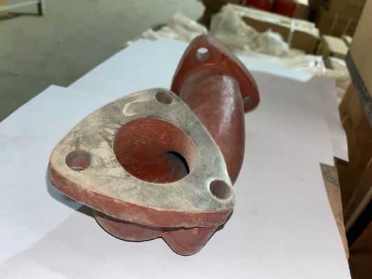 190 serie generador de gas piezas del motor de fundición de hierro codo curvar sifonio en competitivo