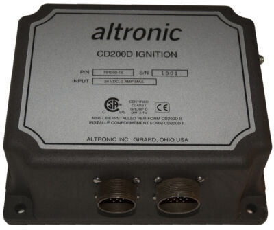 Controlador de encendido Altronic CD200d certificado CE para motor con número de pieza 791 090-12