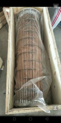12vb 21.00 Partes del motor de Jichai Recolección de enfriador de aceite Aleación de aluminio certificada ISO 9001