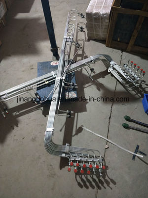 Ensamblaje de tubos de lubricación certificados ISO9001 para motores diesel de la serie 190 de Jichai Jinan