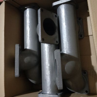 Subensamblaje del tubo de escape del chaleco de agua de aleación de aluminio, número de pieza 127.09.10A para buques