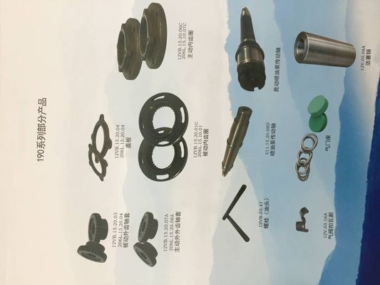 Partes del generador de gas natural estándar H16V190zdt-2 de 1000 kW con tipo de salida de CC