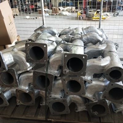 Instalación fija 235.09.50X Manifold de escape para unidades comunes de generador de gas 12V190