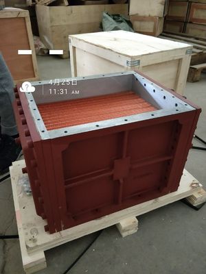Solicitud personalizada 12V190 ensamblaje de intercooler para el generador de gas del motor de Jinan