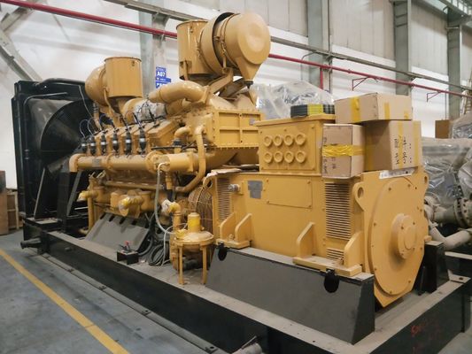 Jichai G12V190zldt 1512t Modelo generador de gas de 500kw con el pin de pistón de 118 mm