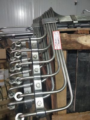 Petición personalizada de tubo de inyección de combustible de aluminio para Chidong 12V190 partes de motores diesel