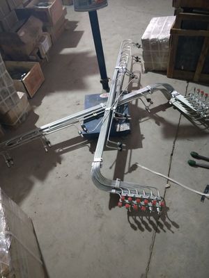 Petición personalizada de tubo de inyección de combustible de aluminio para Chidong 12V190 partes de motores diesel
