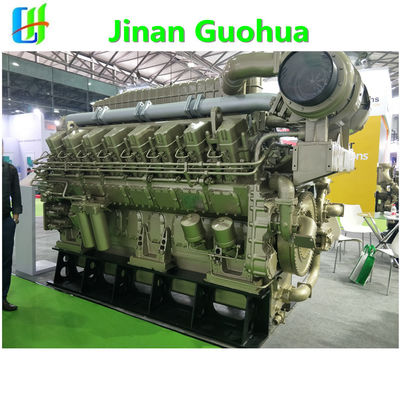 Partes de generadores diesel Jinan Jichai H16V190 exportadas a Níger con material de aluminio