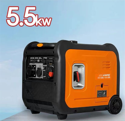 SE6500pro Generador doméstico de gasolina silencioso de 220 V estándar con funcionamiento silencioso