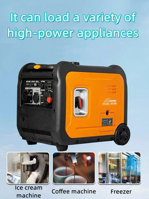 SE6500pro Generador doméstico de gasolina silencioso de 220 V estándar con funcionamiento silencioso
