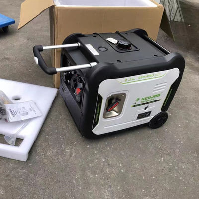 SE6500pro Generador doméstico de gasolina silencioso de 220 V estándar con funcionamiento silencioso