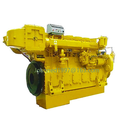 Jichai 6190 Motor diésel Chidong B6190g6190 Partes del motor marino Rango de velocidad 1000-1500