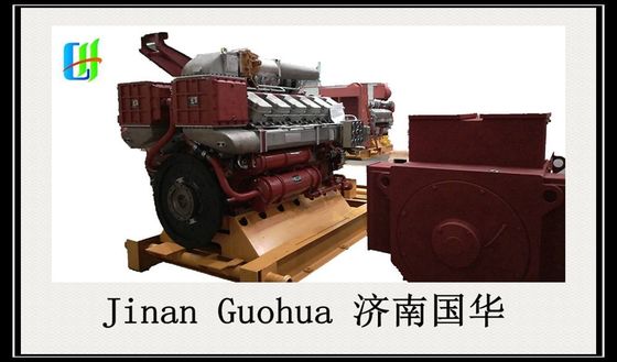 810kw 1300r/Min G12V190PZL-3 Motor de perforación personalizado de motor diesel de Jinan
