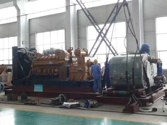800 bomba de barro equipada con G12V190pzl-3 motor de 12 cilindros Jinan para perforación en el campo de petróleo