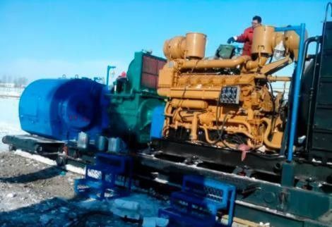 1300r Jichai bomba de barro motor de perforación para el campo de petróleo / plataforma de perforación de la mina de carbón