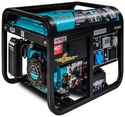 Generador de gasolina y diésel de 3-10 kW con tipo de salida de fase única de CA