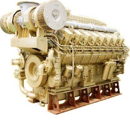Método de arranque del motor eléctrico H12V190ZL Motor diesel de 1040kw para la perforación de petróleo en el mejor de los casos