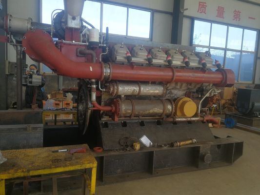 V Disposición del cilindro combustible diesel Jinan Jichai generador refrigerado por agua en competitivo