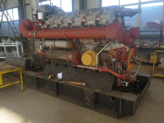 V Disposición del cilindro combustible diesel Jinan Jichai generador refrigerado por agua en competitivo