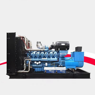 Generador diésel de refrigeración por agua de 400 kW con conjunto y cuatro tiempos