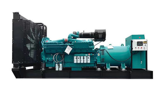 Generador diesel silencioso de 30-1500kw Conjunto de cuatro tiempos para el rendimiento de la tripulación de emergencia