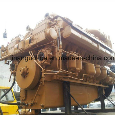 Potente motor de 4 tiempos A12V190 Chidong Jinan Jichai con 12 cilindros