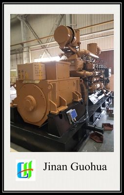 Tamaño del paquete 512.00cm * 204.00cm * 280.00cm Jichai 500kw G12V190zldt-2 Generador de gas natural