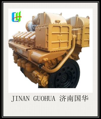 Generador diesel de tres fases de CA Z12V190b Jichai Chidong 800kw Energía Distrobutor