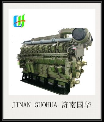 Generador diesel de tres fases de CA Z12V190b Jichai Chidong 800kw Energía Distrobutor