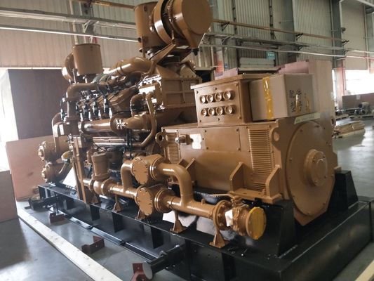 Estación eléctrica de 1 MW Equipada con generador de gas de 12V190 y opción de solicitud personalizada