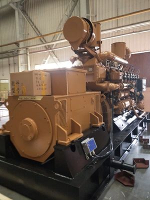 Estación eléctrica de 1 MW Equipada con generador de gas de 12V190 y opción de solicitud personalizada