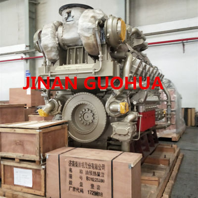 Conjunto de generación de gas 12V190 certificado ISO para el sistema de generación de energía de los motores de gas natural