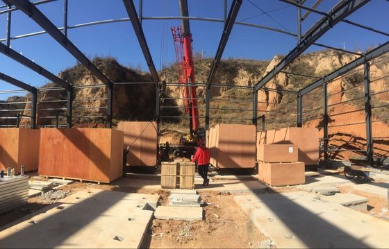 Generador de energía de biogás silencioso de 500 kW con certificación estándar e ISO