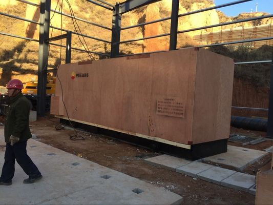 Generador de energía de biogás silencioso de 500 kW con certificación estándar e ISO
