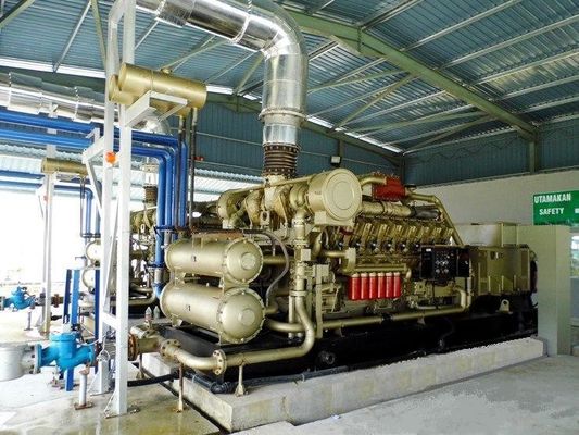 Generador de gas natural de 1000 kW con 16V190zlt2-2 y certificación ISO