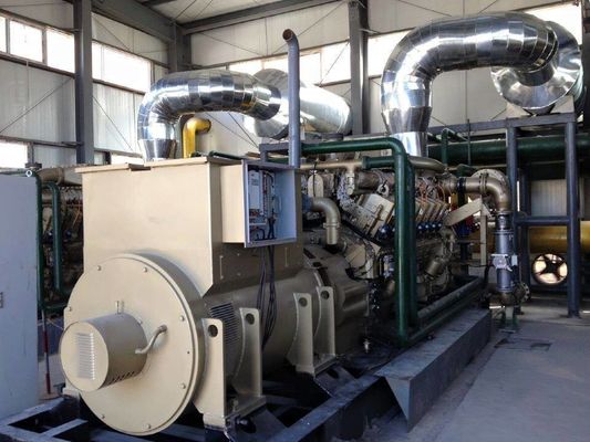 Generador de gas natural de 1000 kW con 16V190zlt2-2 y certificación ISO