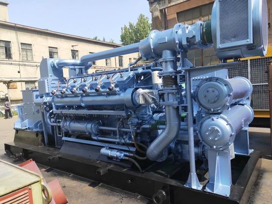 Componente estándar Shengdong 500kw Generador de gas 500gjz1-Pwt-Esm3 T12V190zl-2 Modelo de motor