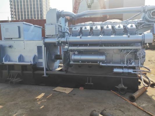 Componente estándar Shengdong 500kw Generador de gas 500gjz1-Pwt-Esm3 T12V190zl-2 Modelo de motor