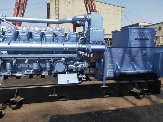 Componente estándar Shengdong 500kw Generador de gas 500gjz1-Pwt-Esm3 T12V190zl-2 Modelo de motor
